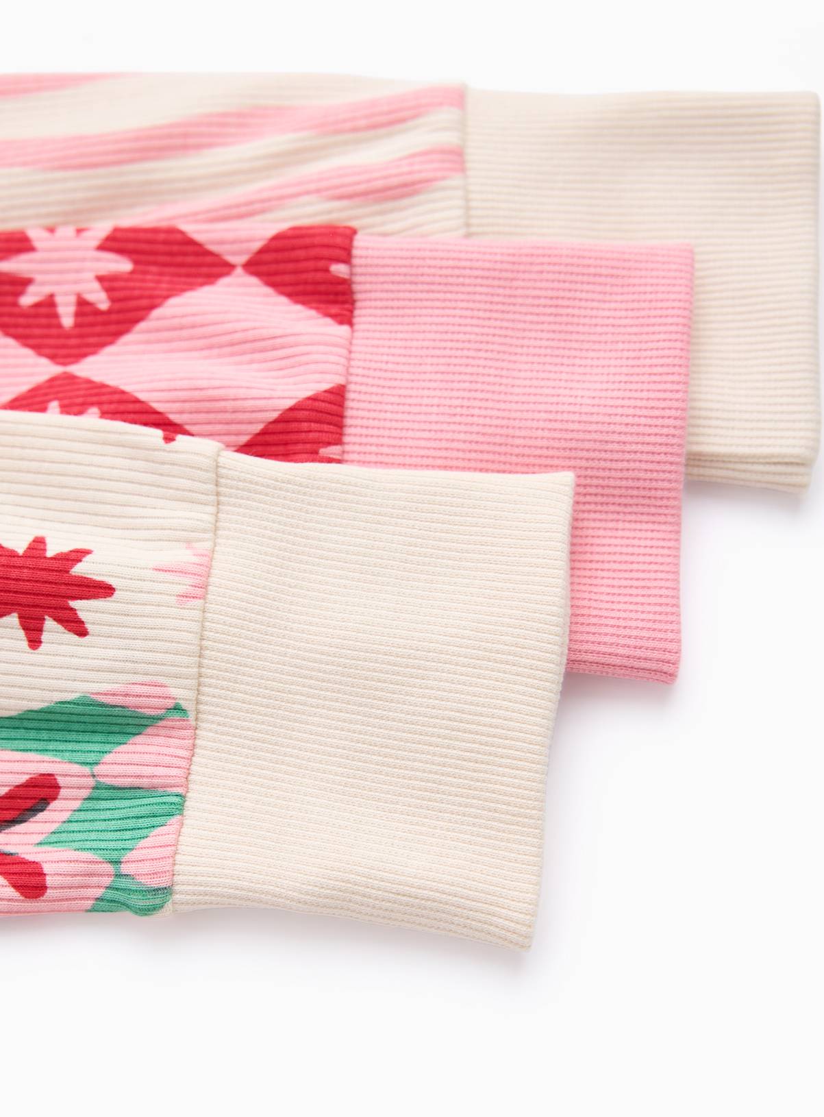 Christmas Print Pyjamas 3-Pack Up to 1 mth - Image 2